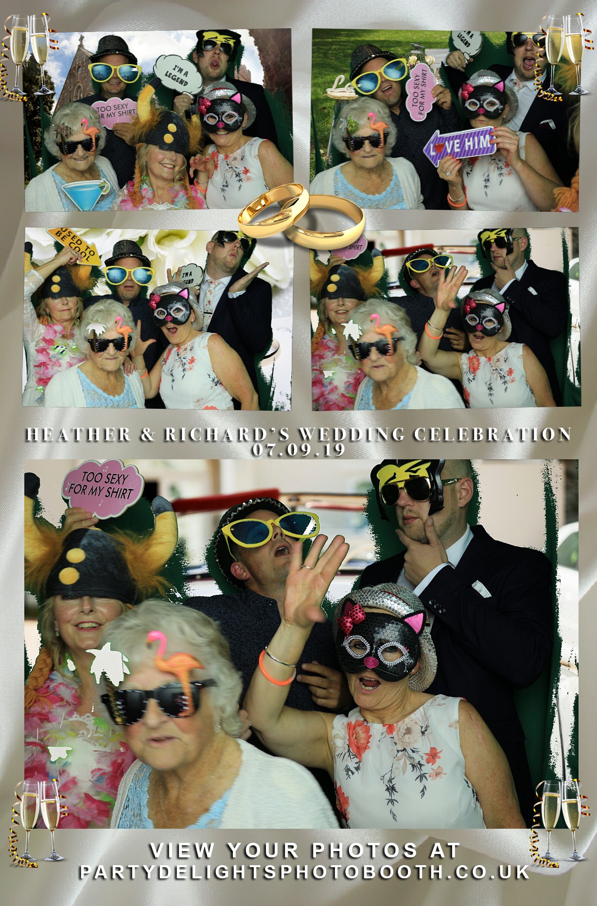 Heather and Richard’s Wedding Party - Prints | View more photos from the event at gallery.partydelightsphotobooth.co.uk/u/PartyDelightsPhotoBooth/Heather-and-Richard’s-Wedding-Party-Prints